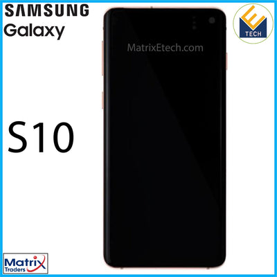 Samsung Galaxy S10 LCD Assembly With Frame (Aftermarket) - Matrix Traders