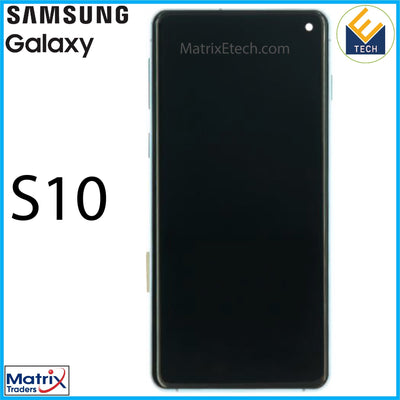 Samsung Galaxy S10 LCD Assembly With Frame (Aftermarket) - Matrix Traders