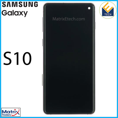 Samsung Galaxy S10 LCD Assembly With Frame (Aftermarket) - Matrix Traders