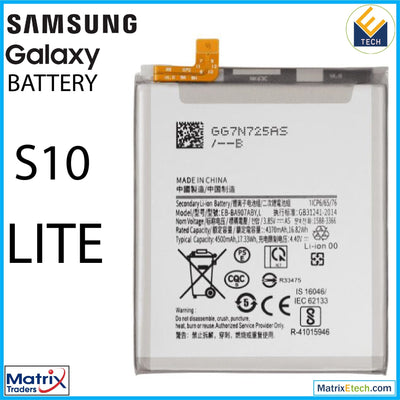 Samsung Galaxy S10 Lite Replacement Battery (EB - BA907ABYL) - Matrix Traders