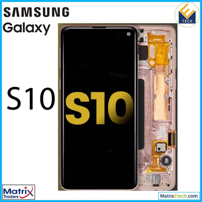 Samsung Galaxy S10 OLED Assembly With Frame (Refurbished) - Matrix Traders