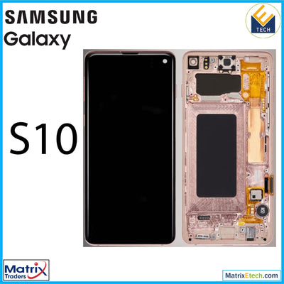 Samsung Galaxy S10 OLED Assembly With Frame (Refurbished) - Matrix Traders