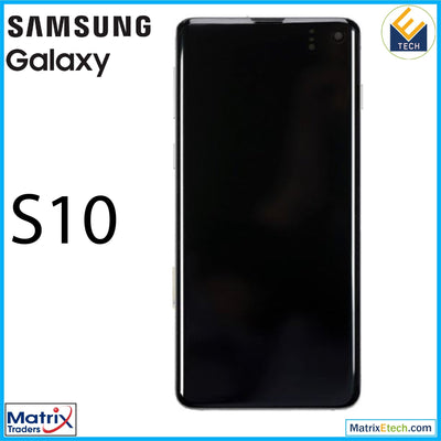 Samsung Galaxy S10 OLED Assembly With Frame (Service Pack) - Matrix Traders