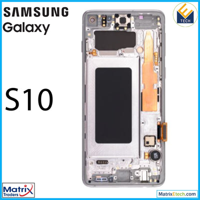 Samsung Galaxy S10 OLED Assembly With Frame(Service Pack) - Matrix Traders