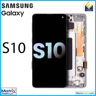 Samsung Galaxy S10 OLED Assembly With Frame(Service Pack) - Matrix Traders