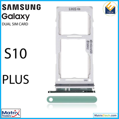 Samsung Galaxy S10 Plus Dual Sim Card Tray - Matrix Traders