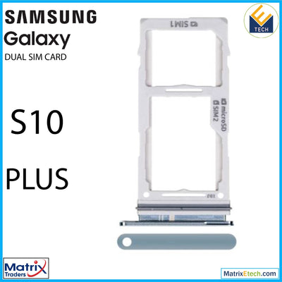 Samsung Galaxy S10 Plus Dual Sim Card Tray - Matrix Traders