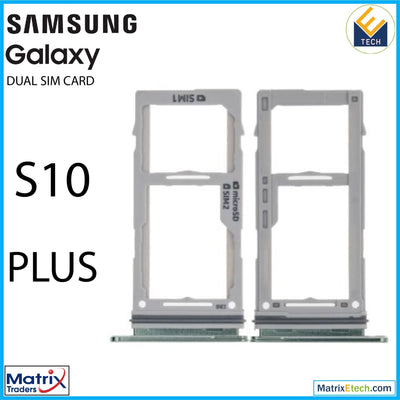 Samsung Galaxy S10 Plus Dual Sim Card Tray - Matrix Traders