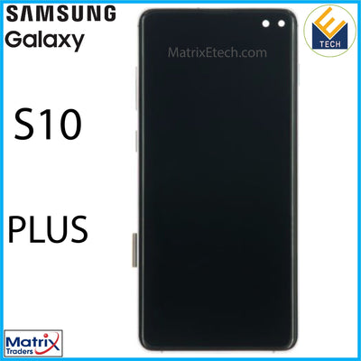 Samsung Galaxy S10 Plus LCD Assembly With Frame (Aftermarket) - Matrix Traders