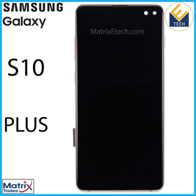 Samsung Galaxy S10 Plus LCD Assembly With Frame (Aftermarket) - Matrix Traders