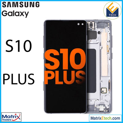 Samsung Galaxy S10 Plus OLED Assembly With Frame - Matrix Traders