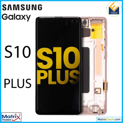 Samsung Galaxy S10 Plus OLED Assembly With Frame (Refurbished) - Matrix Traders