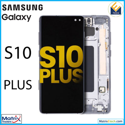 Samsung Galaxy S10 Plus OLED Assembly With Frame (Refurbished) - Matrix Traders