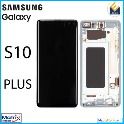 Samsung Galaxy S10 Plus OLED Assembly With Frame(Refurbished) - Matrix Traders