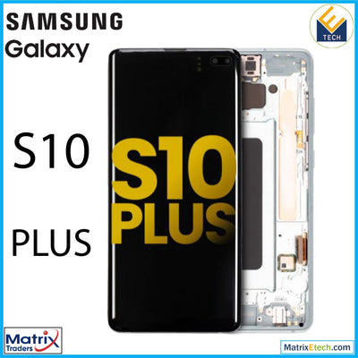 Samsung Galaxy S10 Plus OLED Assembly With Frame(Refurbished) - Matrix Traders