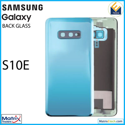 Samsung Galaxy S10E Back cover Glass With Camera Lens (Aftermarket Plus) - Matrix Traders