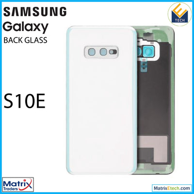 Samsung Galaxy S10E Back cover Glass With Camera Lens (Aftermarket Plus) - Matrix Traders