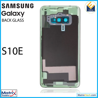 Samsung Galaxy S10E Back cover Glass With Camera Lens (Aftermarket Plus) - Matrix Traders