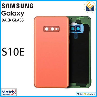 Samsung Galaxy S10E Back cover Glass With Camera Lens (Service Pack) - Matrix Traders