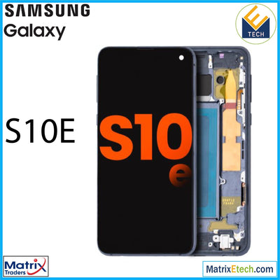 Samsung Galaxy S10E OLED Assembly With Frame (Blemish: Grade D) - Matrix Traders