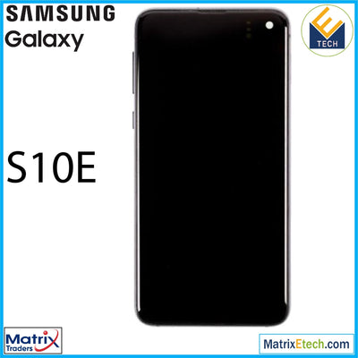 Samsung Galaxy S10E OLED Assembly With Frame (Blemish: Grade D) - Matrix Traders