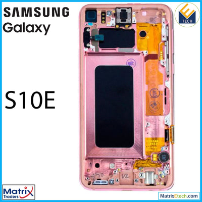 Samsung Galaxy S10E OLED Assembly With Frame (Service Pack) - Matrix Traders