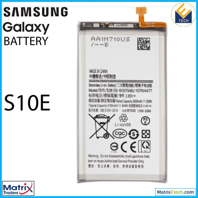 Samsung Galaxy S10E Replacement Battery (EB - BG970ABU) - Matrix Traders