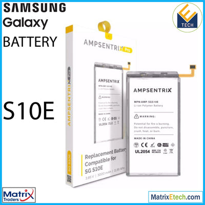 Samsung Galaxy S10E Replacement Battery (Pro) EB - BG970ABU - Matrix Traders