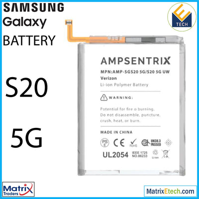 Samsung Galaxy S20 5G UW Verizon Replacement Battery (Pro) EB - BG980ABY - Matrix Traders