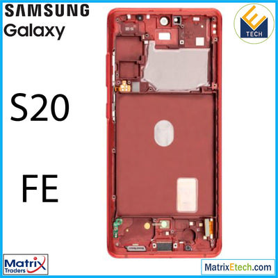 Samsung Galaxy S20 FE 4G 5G OLED Assembly With (Pull Grade: A) - Matrix Traders