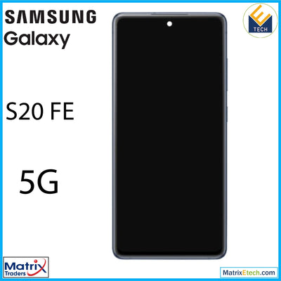 Samsung Galaxy S20 FE 5G OLED Assembly With Frame (Refurbished) - Matrix Traders