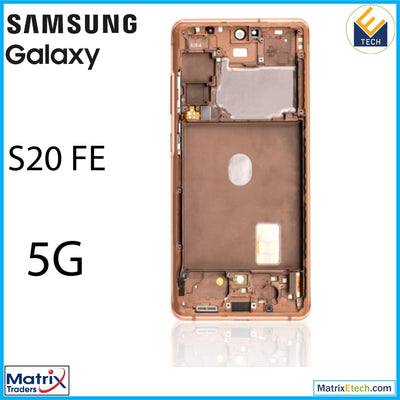 Samsung Galaxy S20 FE 5G OLED Assembly With Frame (Refurbished) - Matrix Traders