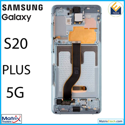 Samsung Galaxy S20 Plus 5G OLED Assembly With Frame - Matrix Traders