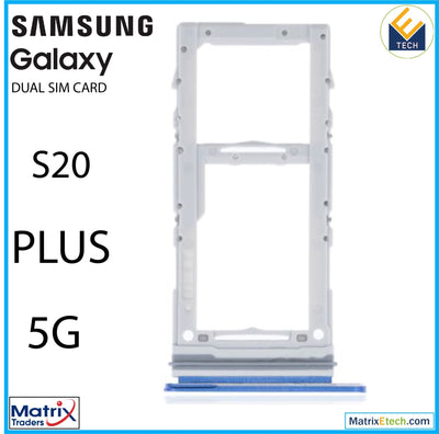 Samsung Galaxy S20 Plus Dual Sim Card Tray - Matrix Traders