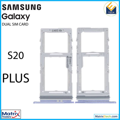 Samsung Galaxy S20 Plus Dual Sim Card Tray - Matrix Traders