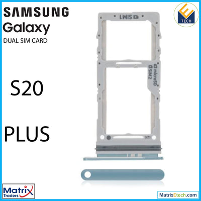 Samsung Galaxy S20 Plus Dual Sim Card Tray - Matrix Traders