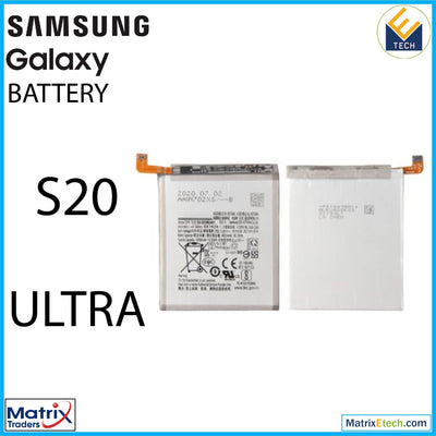 Samsung Galaxy S20 Ultra Replacement Battery (Premium) (EB - BG988ABY) - Matrix Traders