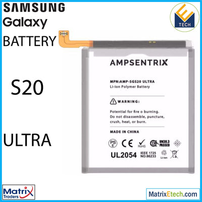 Samsung Galaxy S20 Ultra Replacement Battery (Pro) EB - BG988ABY - Matrix Traders