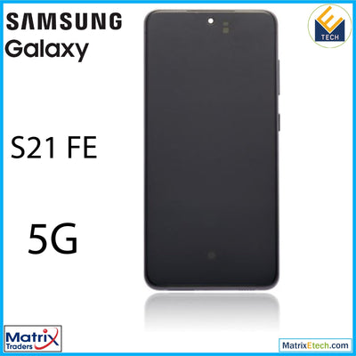 Samsung Galaxy S21 FE 5G OLED Assembly With Frame (Refurbished) - Matrix Traders