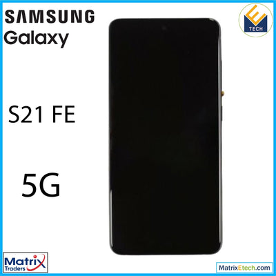 Samsung Galaxy S21 FE 5G OLED Assembly With Frame (Refurbished) - Matrix Traders