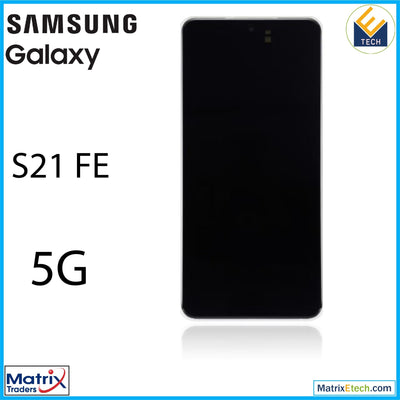 Samsung Galaxy S21 FE 5G OLED Assembly With Frame (Refurbished) - Matrix Traders