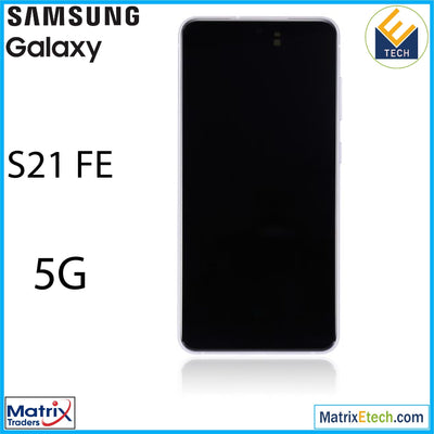 Samsung Galaxy S21 FE 5G OLED Assembly With Frame (Service Pack) - Matrix Traders