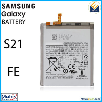 Samsung Galaxy S21 FE Replacement Battery (Service Pack) EB - BG990ABY - Matrix Traders