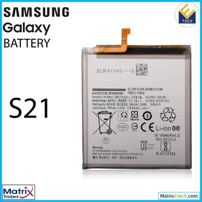 Samsung Galaxy S21 Replacement Battery (Service Pack) EB - BG991ABY - Matrix Traders