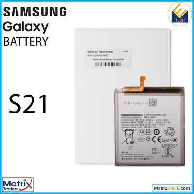 Samsung Galaxy S21 Replacement Battery (Service Pack) EB - BG991ABY - Matrix Traders