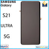 Samsung Galaxy S21 Ultra 5G OLED Assembly With Frame (Service Pack) - Matrix Traders