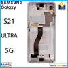 Samsung Galaxy S21 Ultra 5G OLED Assembly With Frame (Service Pack) - Matrix Traders