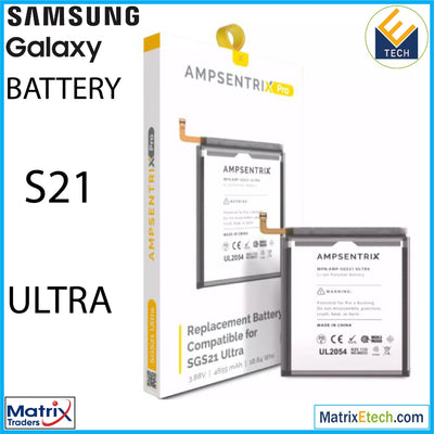 Samsung Galaxy S21 Ultra Replacement Battery (EB - BG998ABY) (Pro) - Matrix Traders