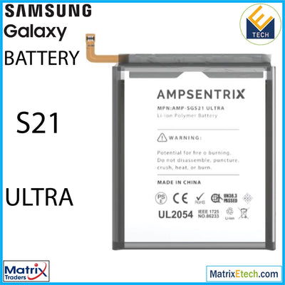 Samsung Galaxy S21 Ultra Replacement Battery (EB - BG998ABY) (Pro) - Matrix Traders