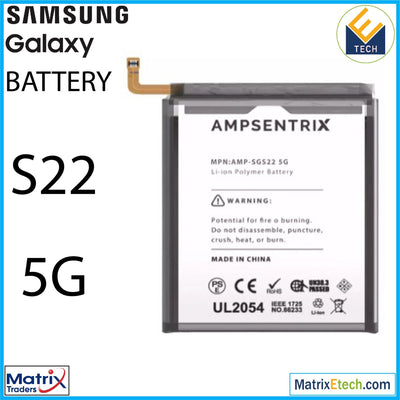 Samsung Galaxy S22 5G Replacement Battery (Pro) EB - BS901ABY - Matrix Traders